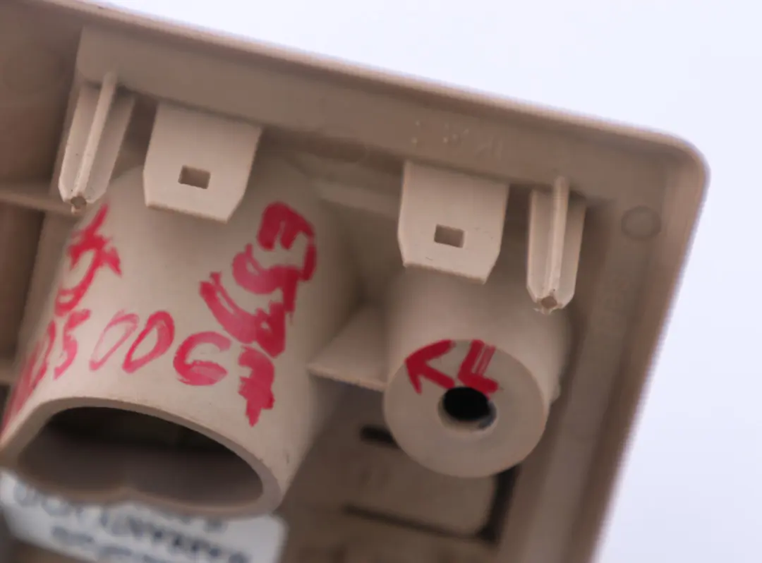 Hell Beige Rear Left N/S Hook Roller Net Cover 8402349 to BMW X5 Series E53 with Part number 8250067 BMW X5 Series E53 Hell Beige Rear Left N/S Hook Roller Net Cover 8402349 - SKU 8250067 - Part number 8250067