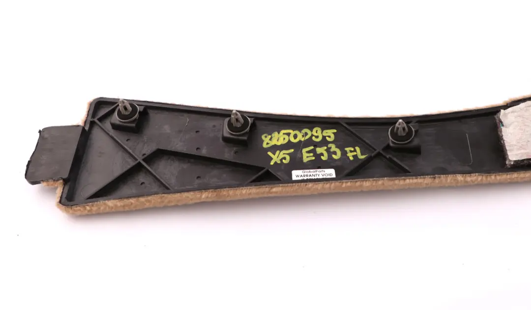 Front Left Center Console Trim Panel Cover Beige 2 N/S to BMW X5 Series E53 with Part number 8250095 BMW X5 Series E53 Front Left Center Console Trim Panel Cover Beige 2 N/S - SKU 8250095 - Part number 8250095