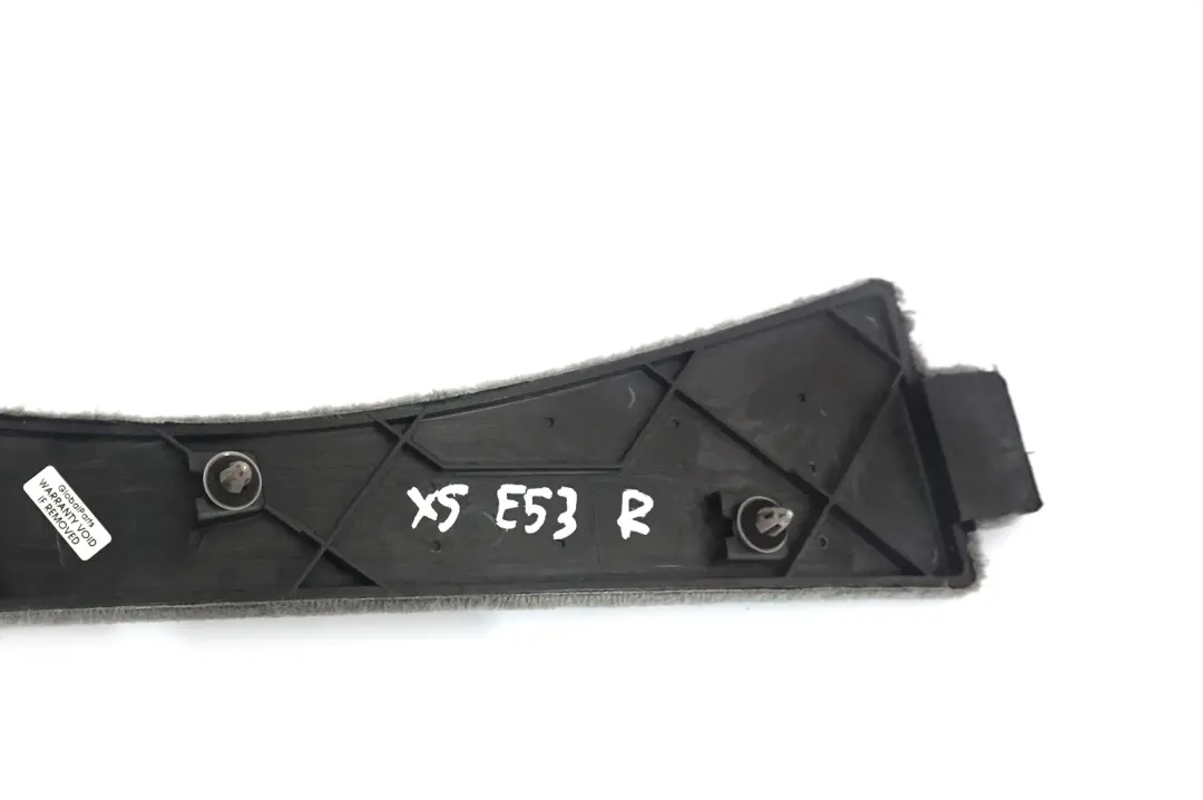 Centre Console Front Right Side Trim Panel O/S Grey to BMW X5 Series E53 with Part number 8250098 BMW X5 Series E53 Centre Console Front Right Side Trim Panel O/S Grey - SKU 8250098 - Part number 8250098