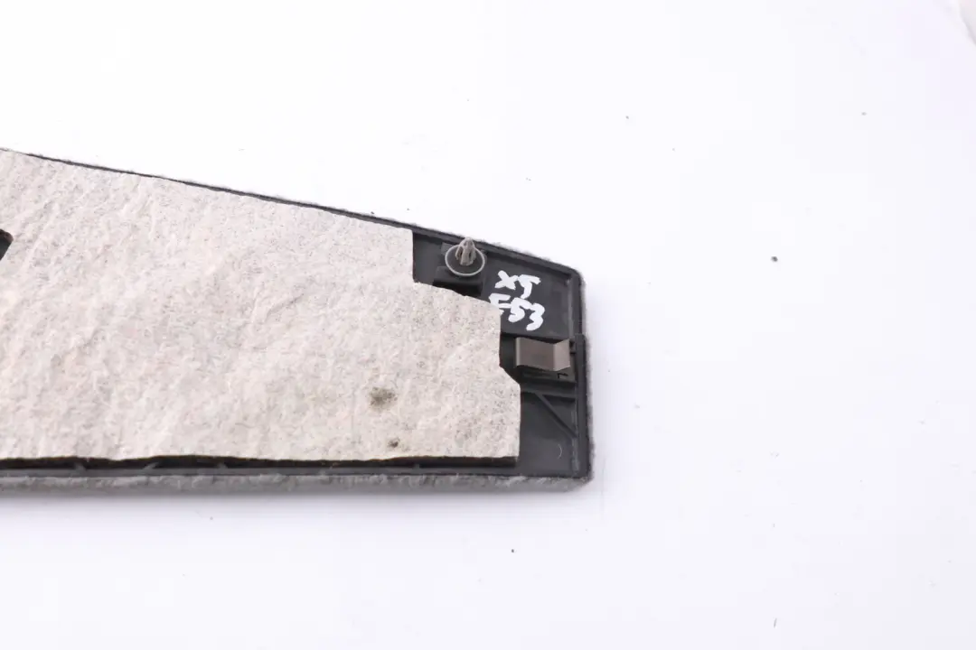 Verkleidung Mittenkonsole Hinten Links Grau für BMW X5 er E53 mit Teilenummer 8250101 BMW X5 er E53 Verkleidung Mittenkonsole Hinten Links Grau - SKU 8250101-1 - Teilenummer 8250101