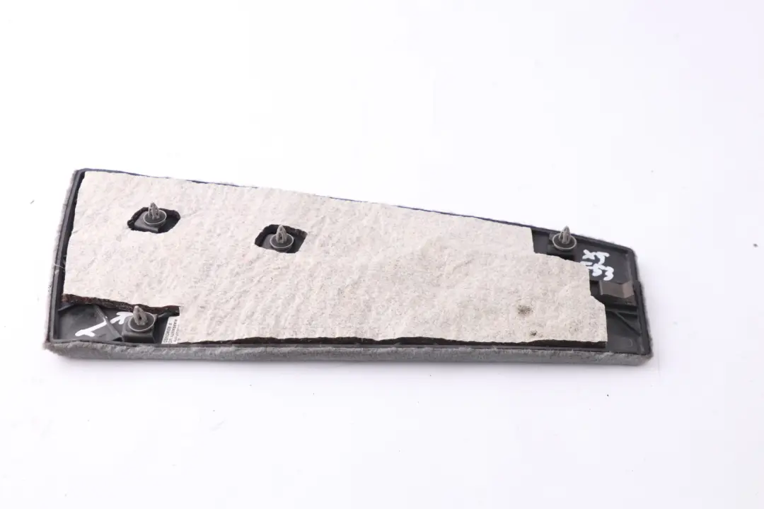 BMW X5 E53 Pannello Console Centrale Posteriore Sinistro Grigio - SKU 8250101-1 - Numero di parte 8250101