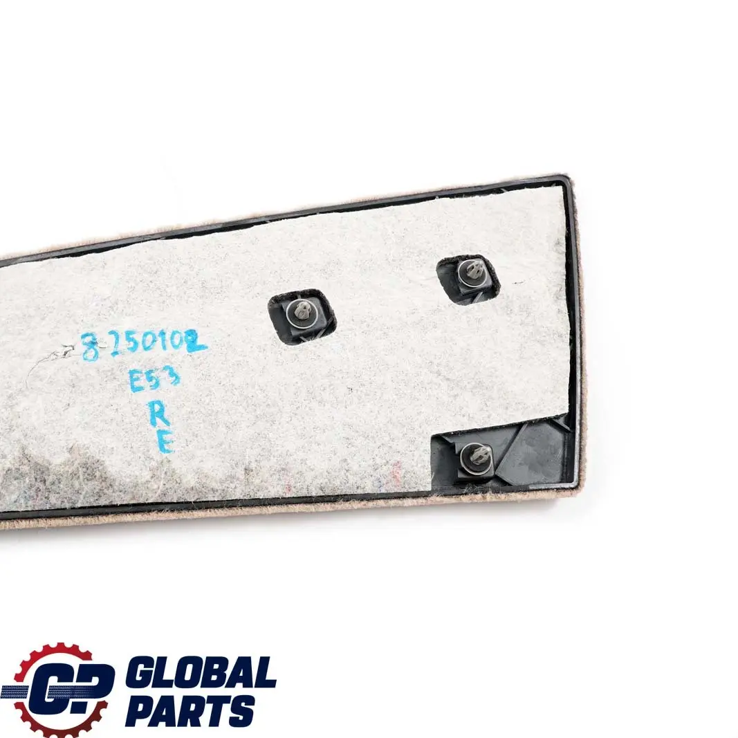 Mittenkonsole Embase Arriere Droite Beige Clair 2 5116 pour BMW X5 E53 à propos du numéro de pièce 8250102 BMW X5 E53 Mittenkonsole Embase Arriere Droite Beige Clair 2 5116 - SKU 8250102 - Numéro de pièce 8250102