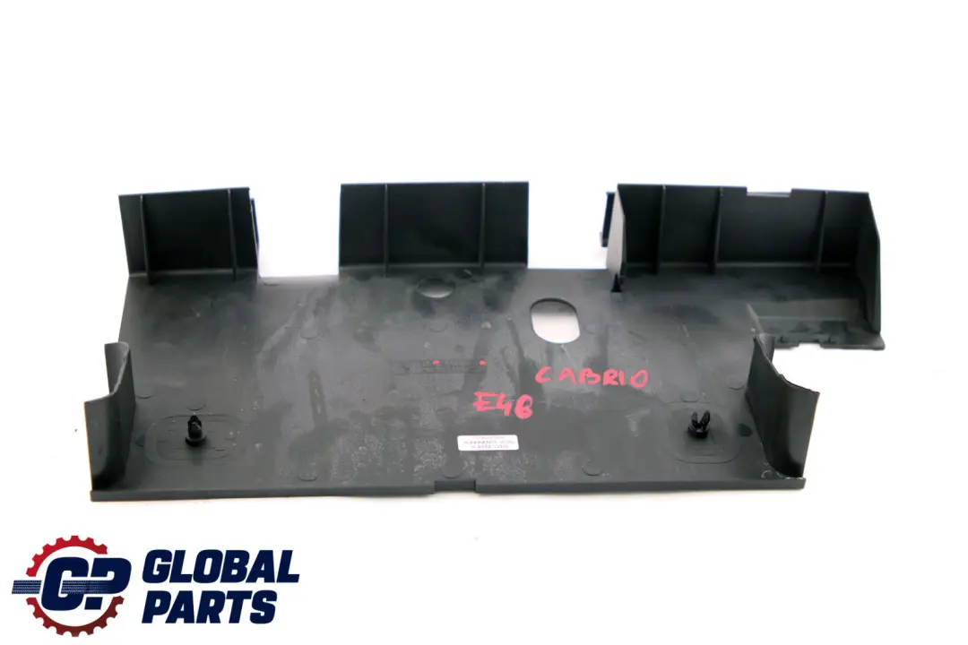 BMW E46 Cabrio Tailgate Boot Trunk Lid Lock Cover Trim Black - SKU 8250106 - Part number 8250106