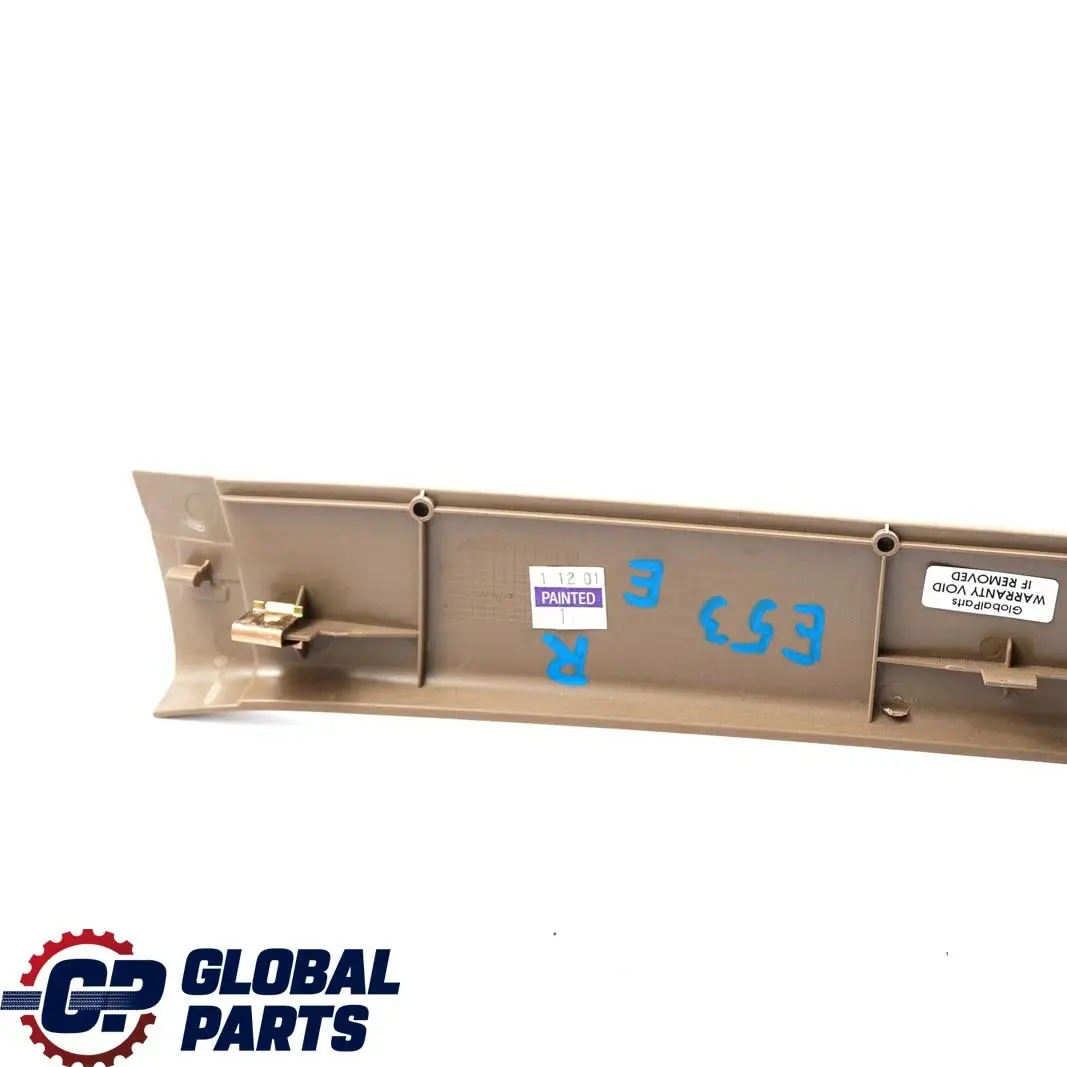 Heckklappe Obere Innere Verkleidung Hinten Rechts Hellbeige 8402618 für BMW X5 E53 mit Teilenummer 8250110 BMW X5 E53 Heckklappe Obere Innere Verkleidung Hinten Rechts Hellbeige 8402618 - SKU 8250110 - Teilenummer 8250110