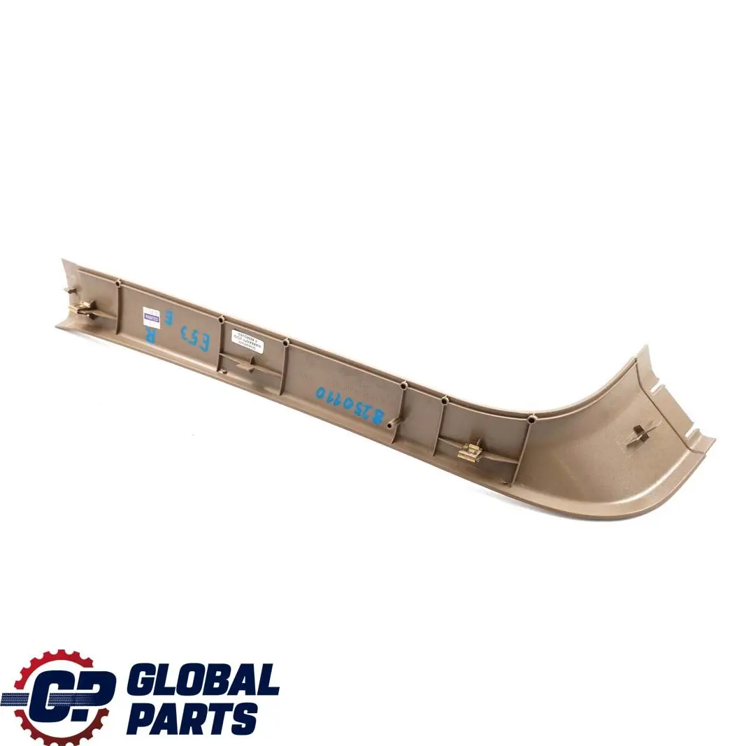 BMW X5 E53 Revetement de Hayon Droite Lateralement Interieur Beige Clair - SKU 8250110 - Numéro de pièce 8250110