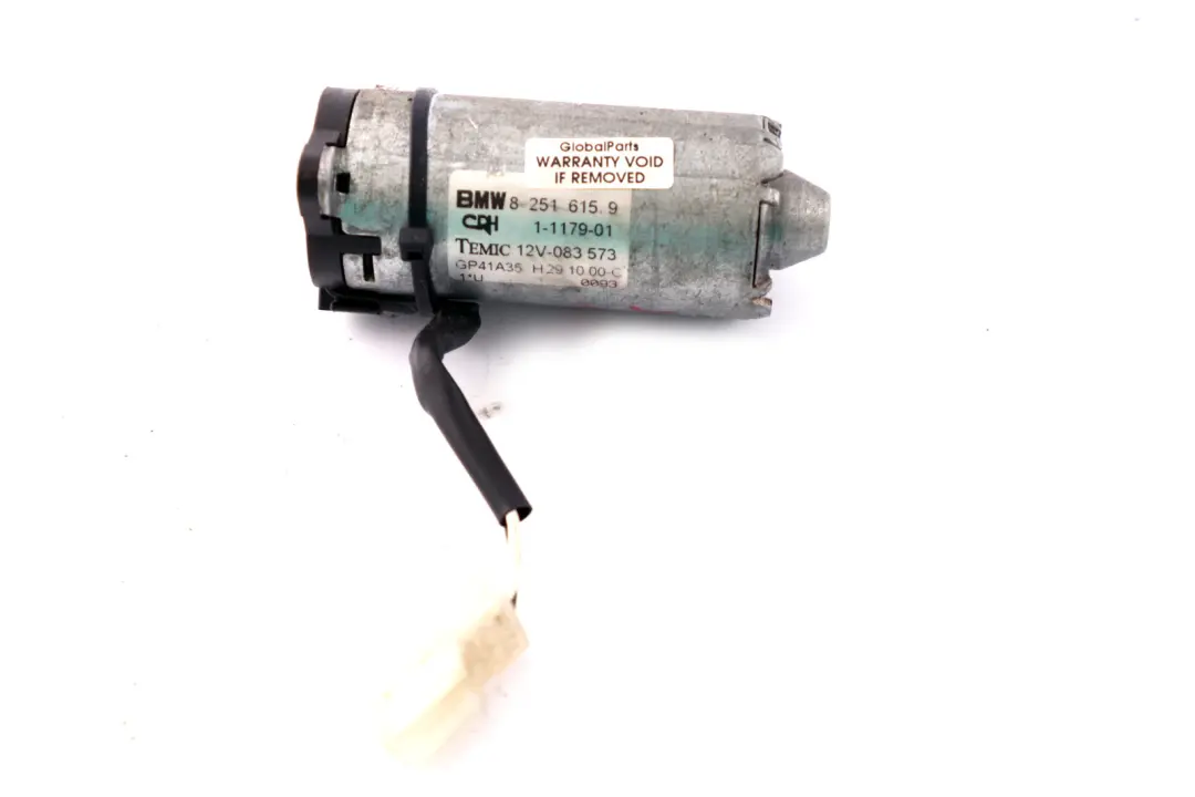 BMW X5 Series E53 Front Left Seat Backrest Adjustment Actuator - SKU 8251615 - Part number 8251615