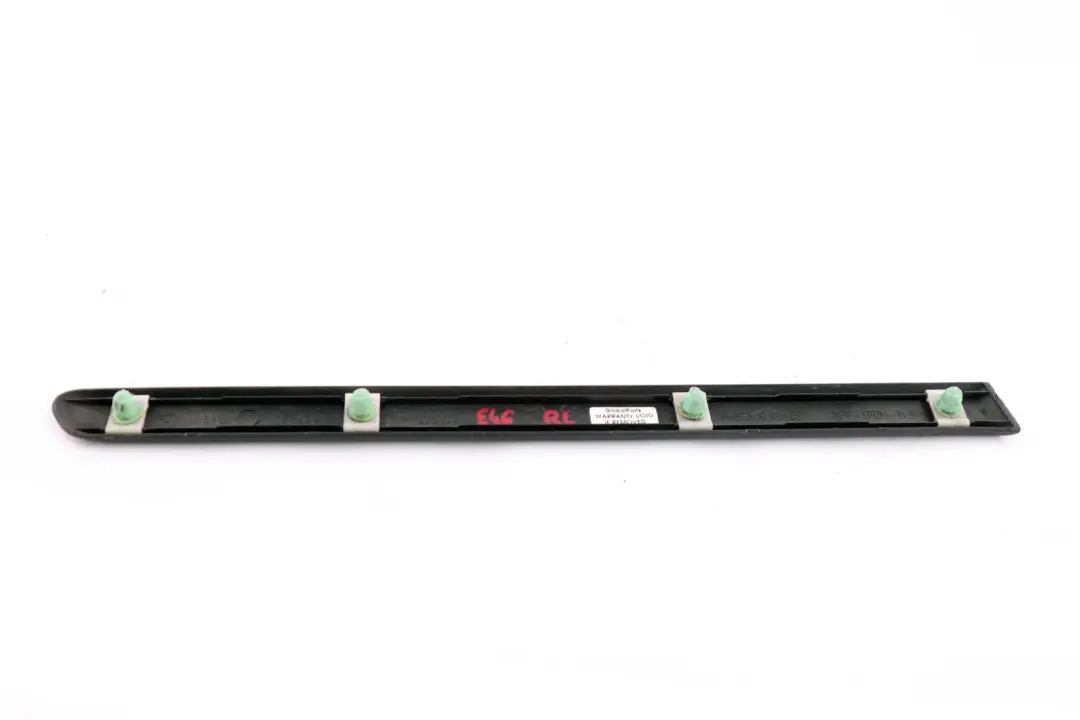 Left Side Fender Moulding Strip N/S Schwarz Black BMW 3 Series E46 Rear - SKU 8252379 - Part number 8252379