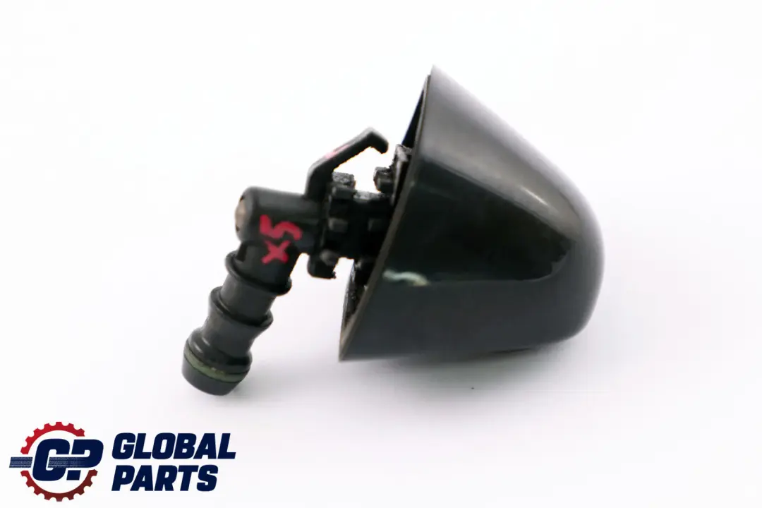 Faros Limpieza Boquilla Spray Izquierda Negro Zafiro 475 para BMW E53 con número de pieza 8252745 BMW E53 Faros Limpieza Boquilla Spray Izquierda Negro Zafiro 475 - SKU 8252745-BS - Número de pieza 8252745