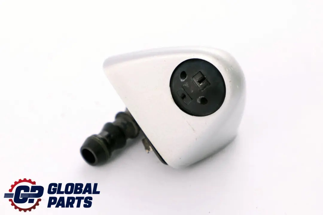 Head Lamp Cleaning Spray Nozzle Left N/S Titansilber Silver to BMW X5 Series E53 with Part number 8252745 BMW X5 Series E53 Head Lamp Cleaning Spray Nozzle Left N/S Titansilber Silver - SKU 8252745-TS1 - Part number 8252745