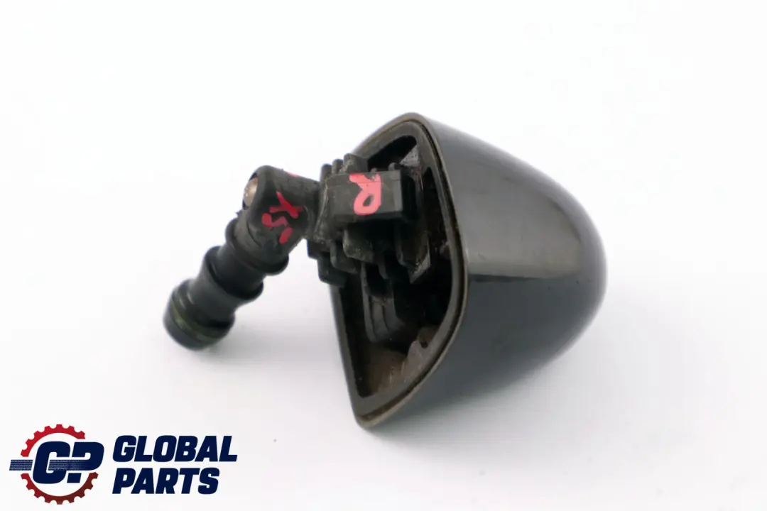 Faro delantero Limpieza Boquilla Spray Derecho Negro Zafiro 475 para BMW E53 con número de pieza 8252746 BMW E53 Faro delantero Limpieza Boquilla Spray Derecho Negro Zafiro 475 - SKU 8252746-BS - Número de pieza 8252746