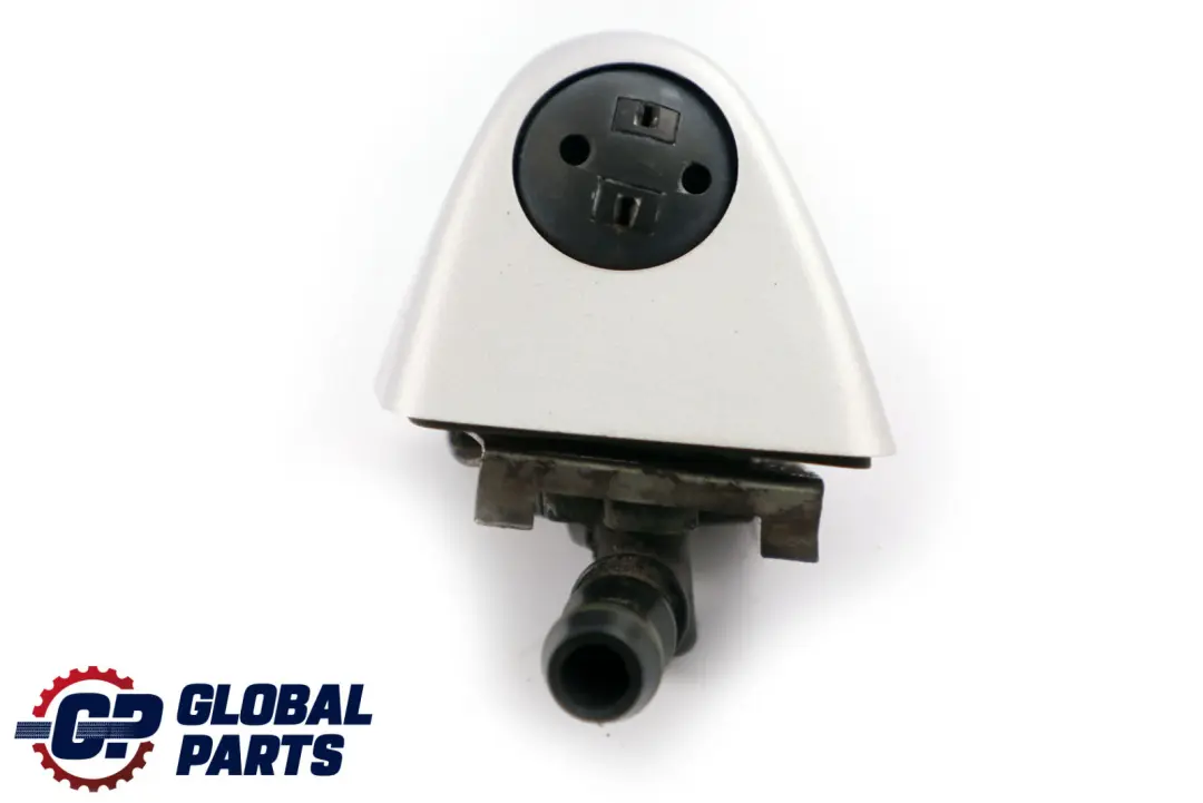 Head Lamp Cleaning Spray Nozzle Right O/S Titansilber Silver to BMW X5 Series E53 with Part number 8252746 BMW X5 Series E53 Head Lamp Cleaning Spray Nozzle Right O/S Titansilber Silver - SKU 8252746-TS1 - Part number 8252746