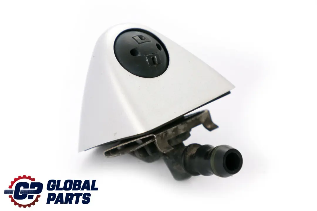 Head Lamp Cleaning Spray Nozzle Right O/S Titansilber Silver to BMW X5 Series E53 with Part number 8252746 BMW X5 Series E53 Head Lamp Cleaning Spray Nozzle Right O/S Titansilber Silver - SKU 8252746-TS1 - Part number 8252746