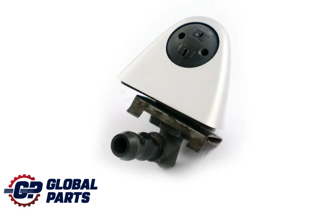 Head Lamp Cleaning Spray Nozzle Right O/S Titansilber Silver to BMW X5 Series E53 with Part number 8252746 BMW X5 Series E53 Head Lamp Cleaning Spray Nozzle Right O/S Titansilber Silver - SKU 8252746-TS1 - Part number 8252746