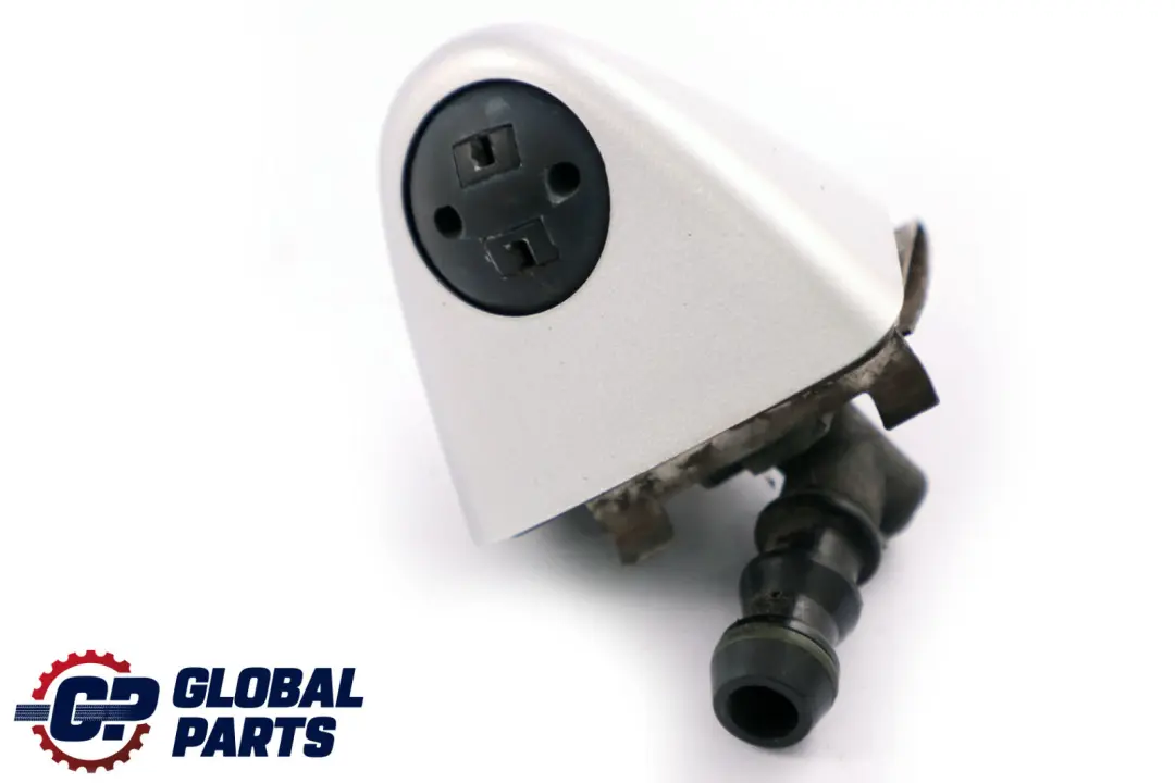 Head Lamp Cleaning Spray Nozzle Right O/S Titansilber Silver to BMW X5 Series E53 with Part number 8252746 BMW X5 Series E53 Head Lamp Cleaning Spray Nozzle Right O/S Titansilber Silver - SKU 8252746-TS1 - Part number 8252746