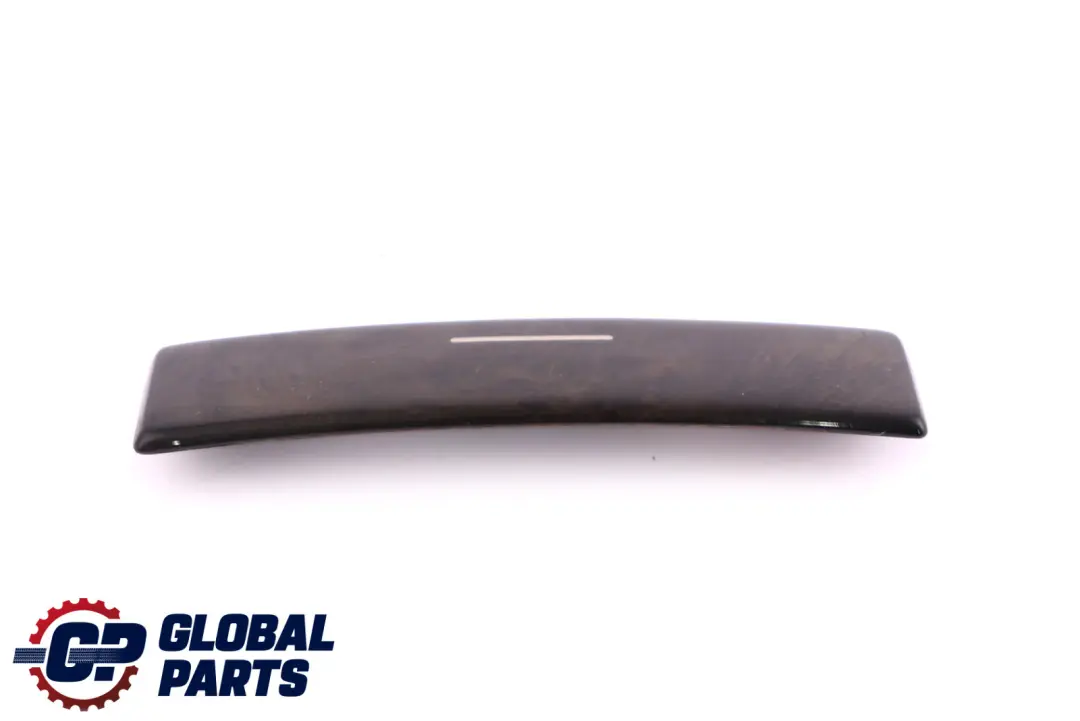 BMW X5 Series E53 Decor Strip Trim Cover Can Holder Rear Poplar Wood Dunkel - SKU 8253127 - Part number 8253127