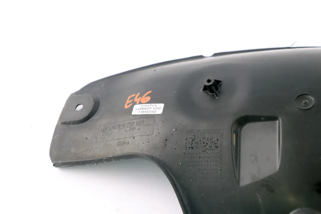 Abdeckung Radhausschale Hinten Links für BMW 3 er E46 mit Teilenummer 8253829 BMW 3 er E46 Abdeckung Radhausschale Hinten Links - SKU 8253829 - Teilenummer 8253829