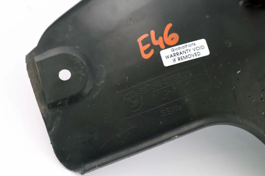 Abdeckung Radhausschale Hinten Links für BMW 3 er E46 mit Teilenummer 8253829 BMW 3 er E46 Abdeckung Radhausschale Hinten Links - SKU 8253829 - Teilenummer 8253829