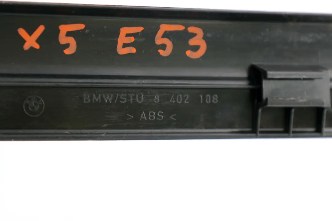 BMW X5 Series E53 Entrance Cover Kick Plate Schwarz Front Right O/S - SKU 8254290 - Part number 8254290