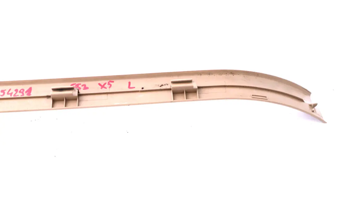 BMW X5 E53 Tapa De Entrada Placa De Patada Hellbeige Delantero Izquierdo 8402107 - SKU 8254291 - Número de pieza 8254291