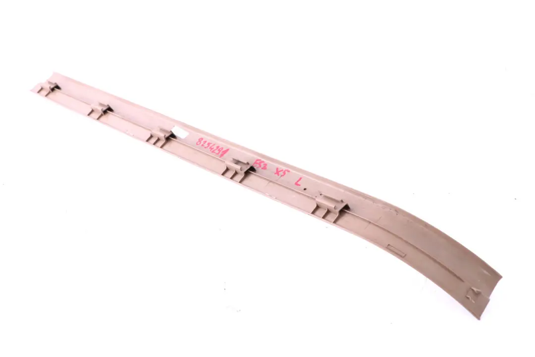 Plaque De Seuil Hellbeige Avant Gauche 8402107 pour BMW X5 E53 à propos du numéro de pièce 8254291 BMW X5 E53 Plaque De Seuil Hellbeige Avant Gauche 8402107 - SKU 8254291 - Numéro de pièce 8254291