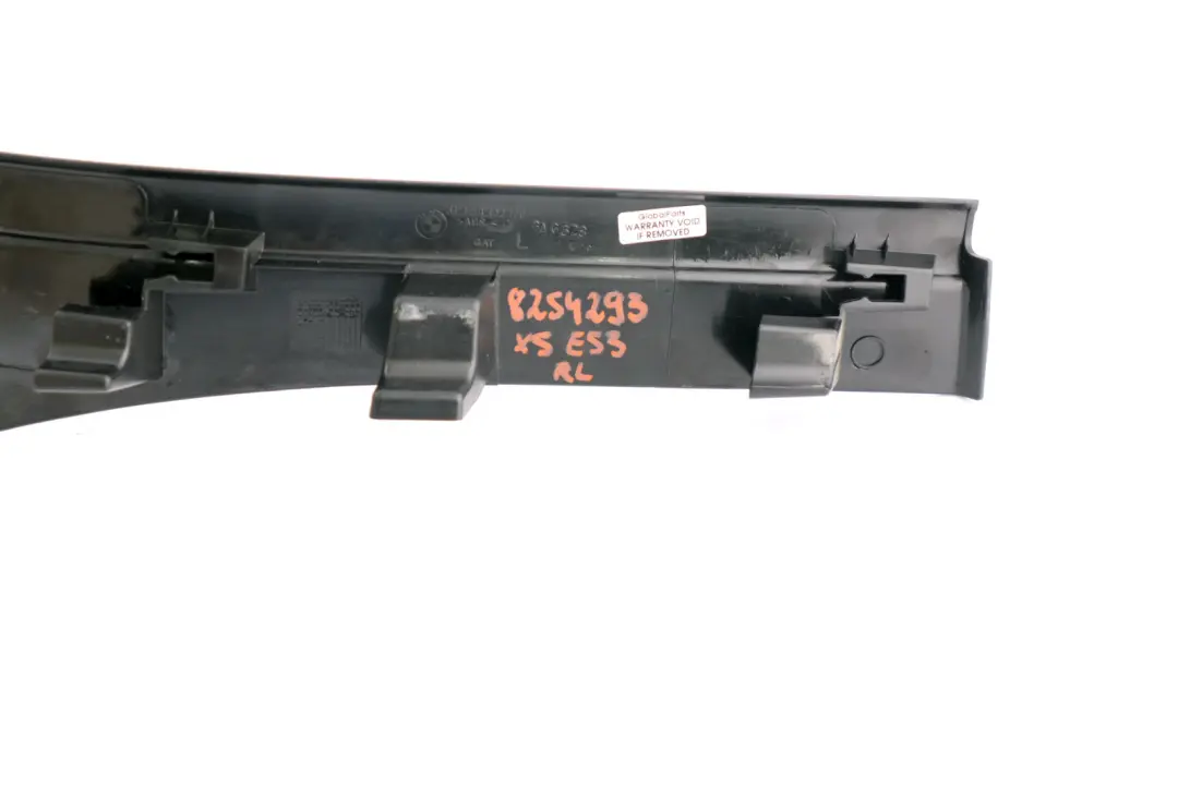 BMW X5 E53 Hintere Linke Seite Eingang Türschweller Abdeckung Schwarz 8402109 - SKU 8254293 - Teilenummer 8254293