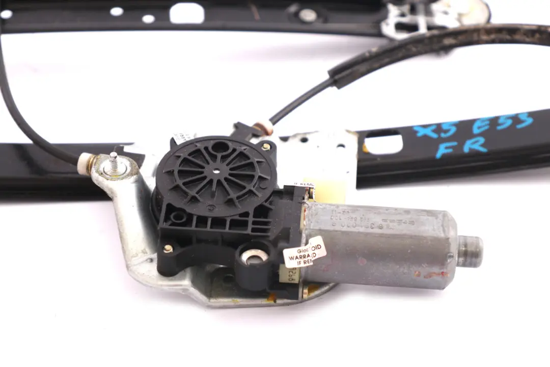 Front Door Right O/S Window Lifter Regulator Motor to BMW X5 E53 with Part number 8254912 BMW X5 E53 Front Door Right O/S Window Lifter Regulator Motor - SKU 8254912 - Part number 8254912