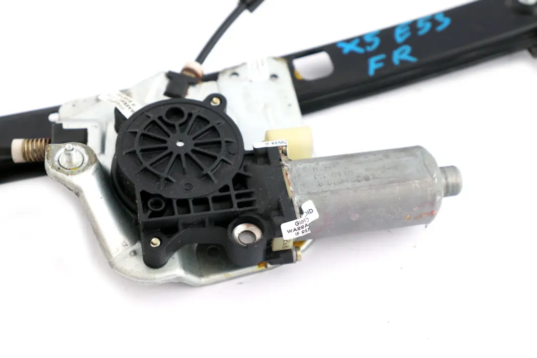 Front Door Right O/S Window Lifter Regulator Motor to BMW X5 E53 with Part number 8254912 BMW X5 E53 Front Door Right O/S Window Lifter Regulator Motor - SKU 8254912 - Part number 8254912