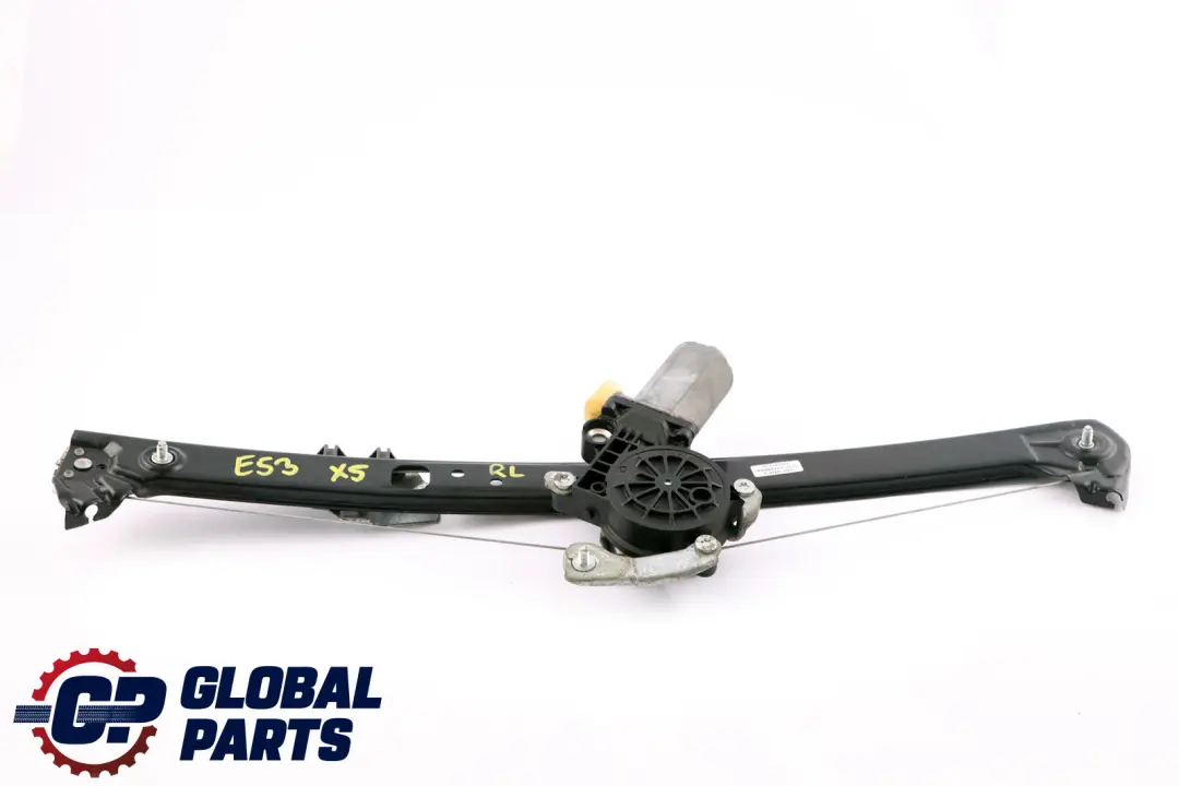 BMW X5 Series E53 Rear Left Door Window Lifter Regulator With Motor N/S - SKU 8254913 - Part number 8254913