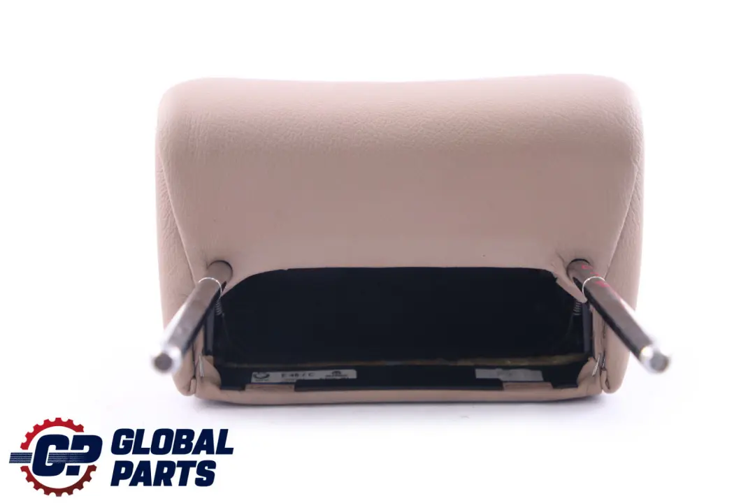 BMW 3 E46 1 Convertible Rear Seat Left Right N/O/S Headrest Leather Beige - SKU 8255033-1 - Part number 8255033