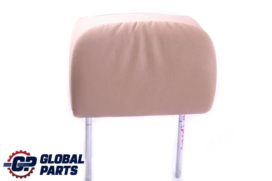 BMW 3 E46 1 Convertible Rear Seat Left Right N/O/S Headrest Leather Beige - SKU 8255033-1 - Part number 8255033