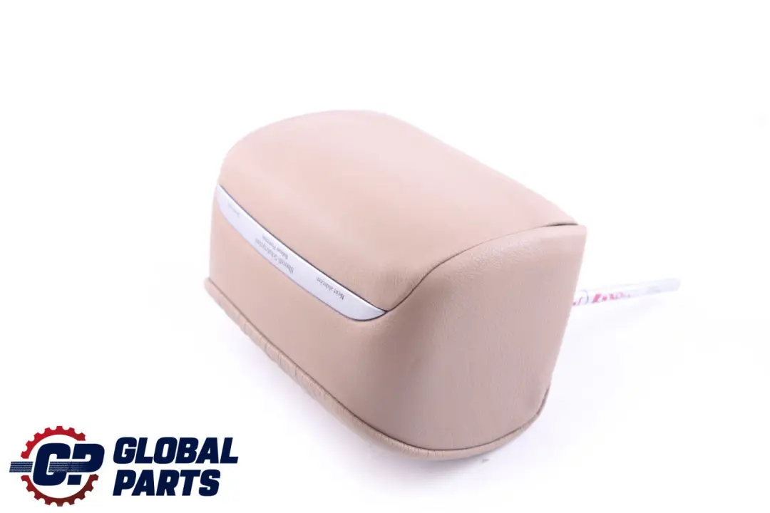 Left Right N/O/S Headrest Leather Beige to BMW 3 E46 Convertible Rear Seat with Part number 8255033 BMW 3 E46 Convertible Rear Seat Left Right N/O/S Headrest Leather Beige - SKU 8255033 - Part number 8255033