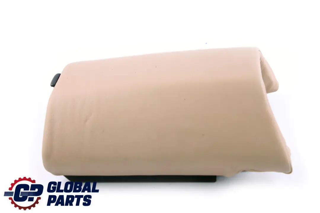 BMW 3 E46 Cabrio Rear Seat Back Backrest Armrest Insert Cover Leather Beige - SKU 8255063 - Part number 8255063