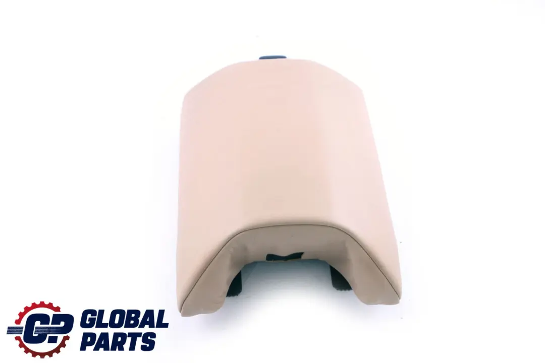 BMW 3 E46 Cabrio Rear Seat Back Backrest Armrest Insert Cover Leather Beige - SKU 8255063 - Part number 8255063
