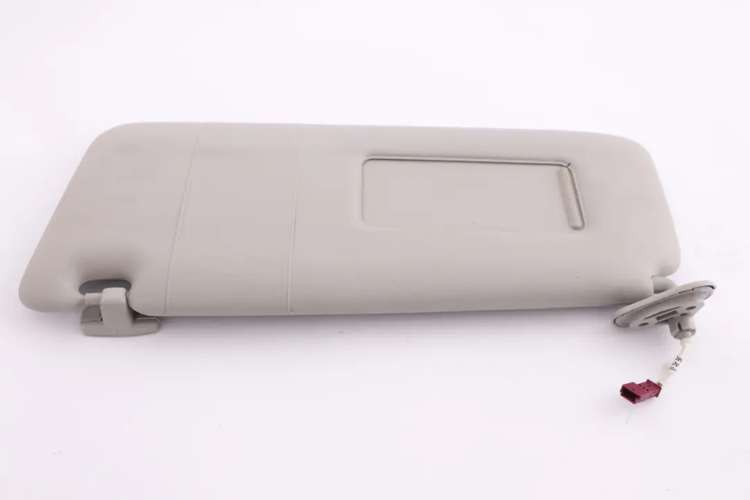 BMW X5 Series E53 Sun Visor with Mirror Lamp Hellgrau Left N/S - SKU 8255085 - Part number 8258035