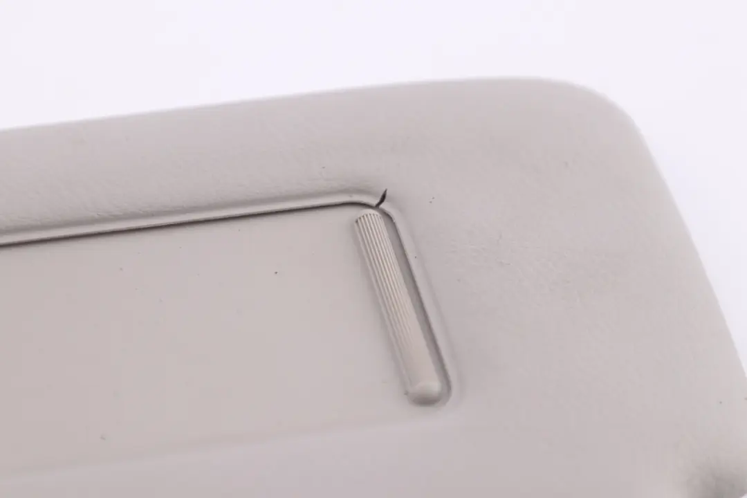 BMW X5 Series E53 Sun Visor with Mirror Lamp Hellgrau Left N/S - SKU 8255085 - Part number 8258035