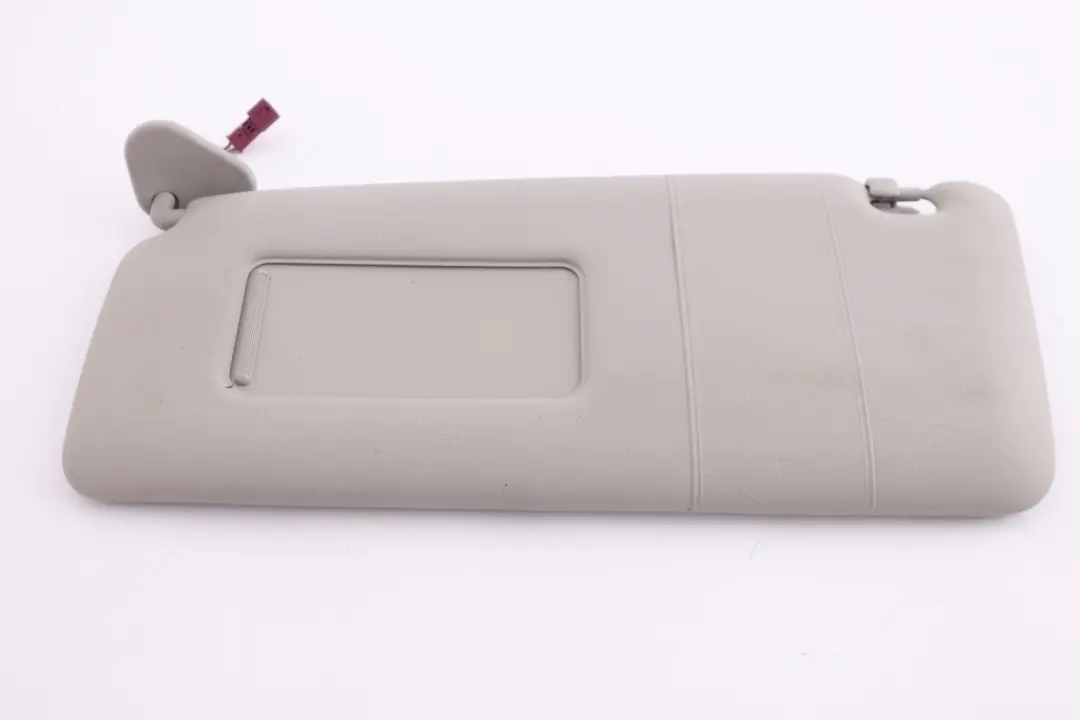 BMW X5 Series E53 Sun Visor with Mirror Lamp Hellgrau Left N/S - SKU 8255085 - Part number 8258035