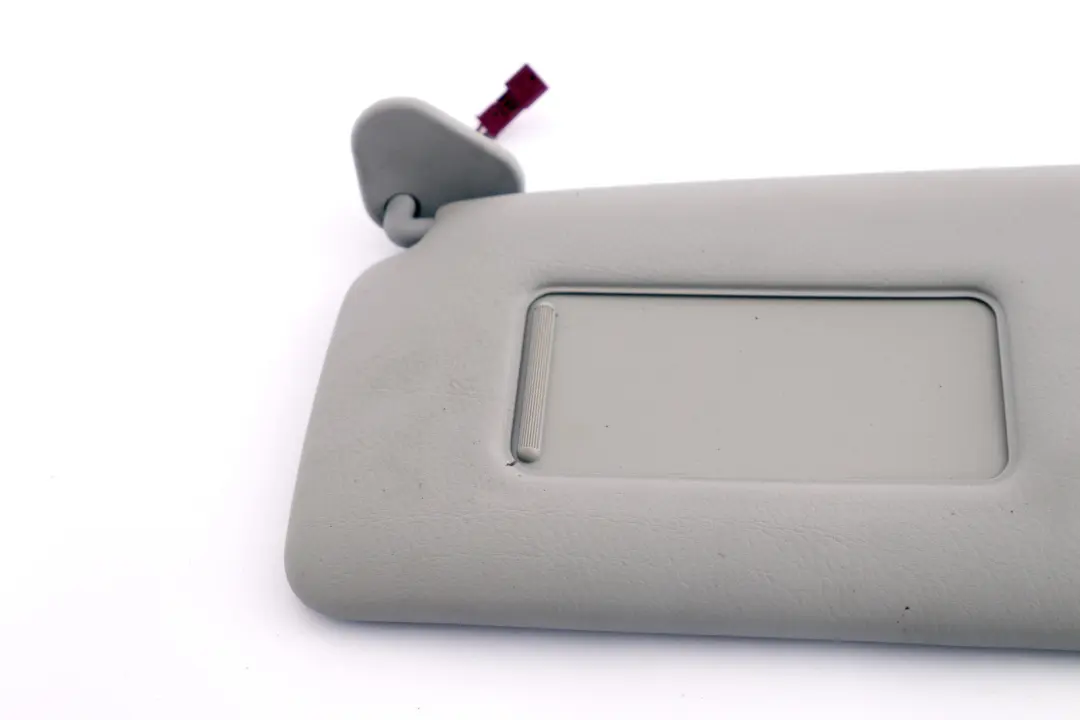 BMW X5 E53 Sun Visor with Mirror Lamp Hellgrau Left N/S - SKU 8255085 - Part number 8258035