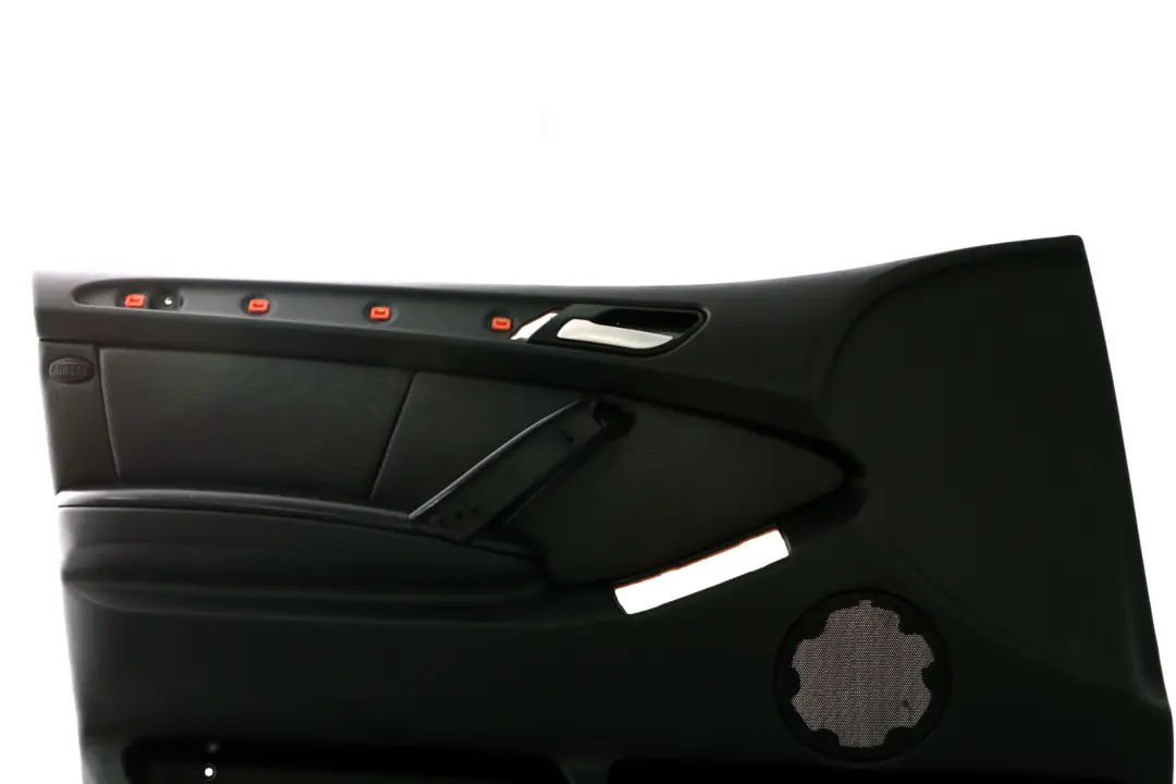BMW X5 Series E53 Front Left N/S Door Card Leather Interior Trim Panel Black - SKU 8255287 - Part number 8255287