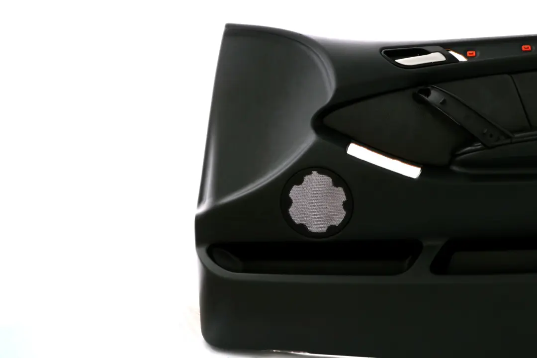 BMW X5 Series E53 Front Right O/S Door Card Leather Interior Trim Panel Black - SKU 8255288 - Part number 8255288