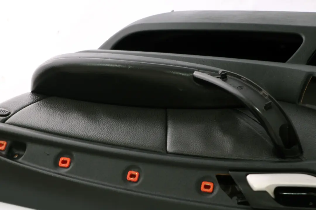 Front Right O/S Door Card Leather Interior Trim Panel Black to BMW X5 Series E53 with Part number 8255288 BMW X5 Series E53 Front Right O/S Door Card Leather Interior Trim Panel Black - SKU 8255288 - Part number 8255288