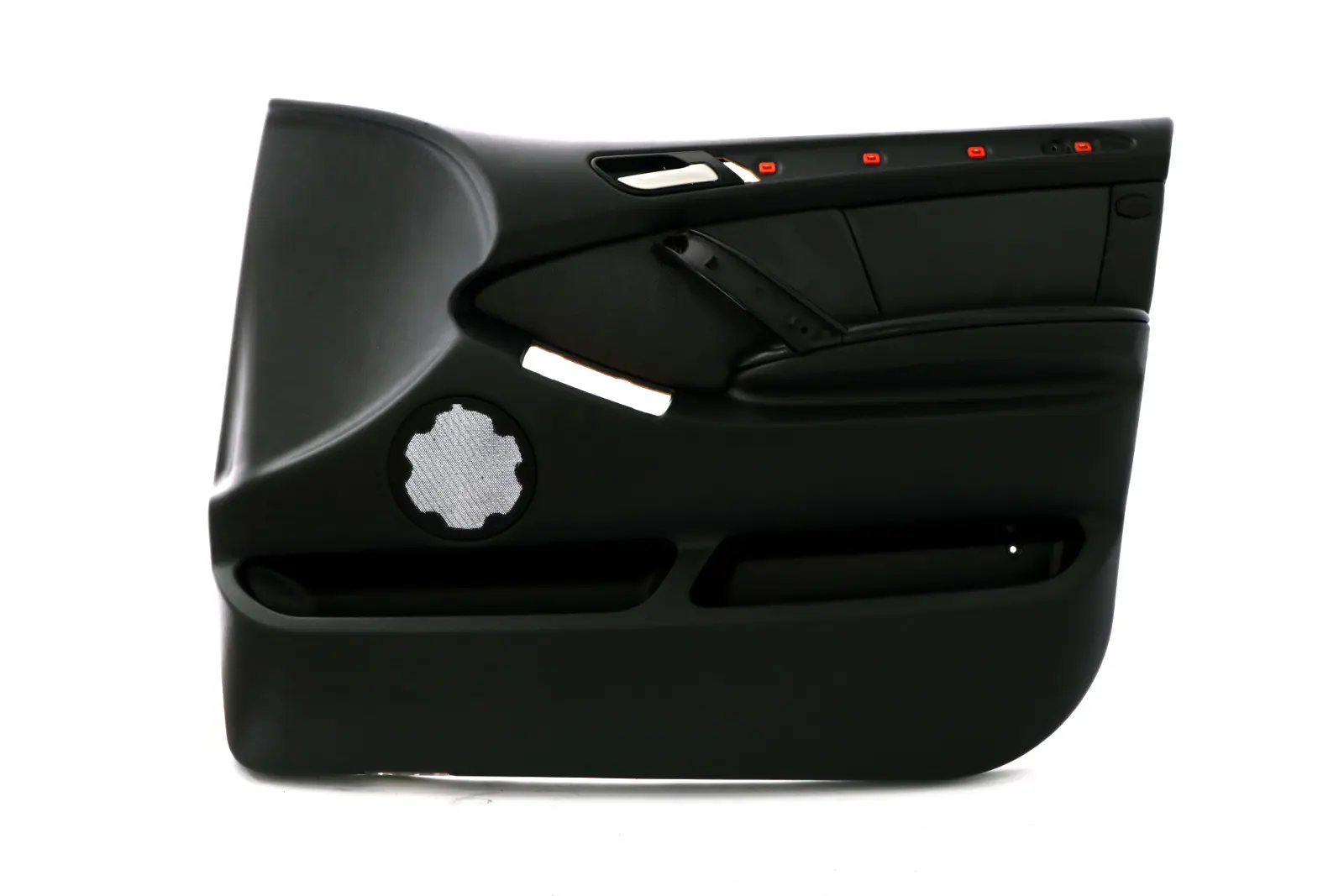 BMW X5 Series E53 Front Right O/S Door Card Leather Interior Trim Panel Black