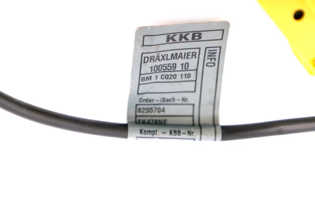 BMW 6 X3 X5 E53 E63 E83 Cable Raidisseur de Ceinture de Securite - SKU 8255704 - Numéro de pièce 8255704