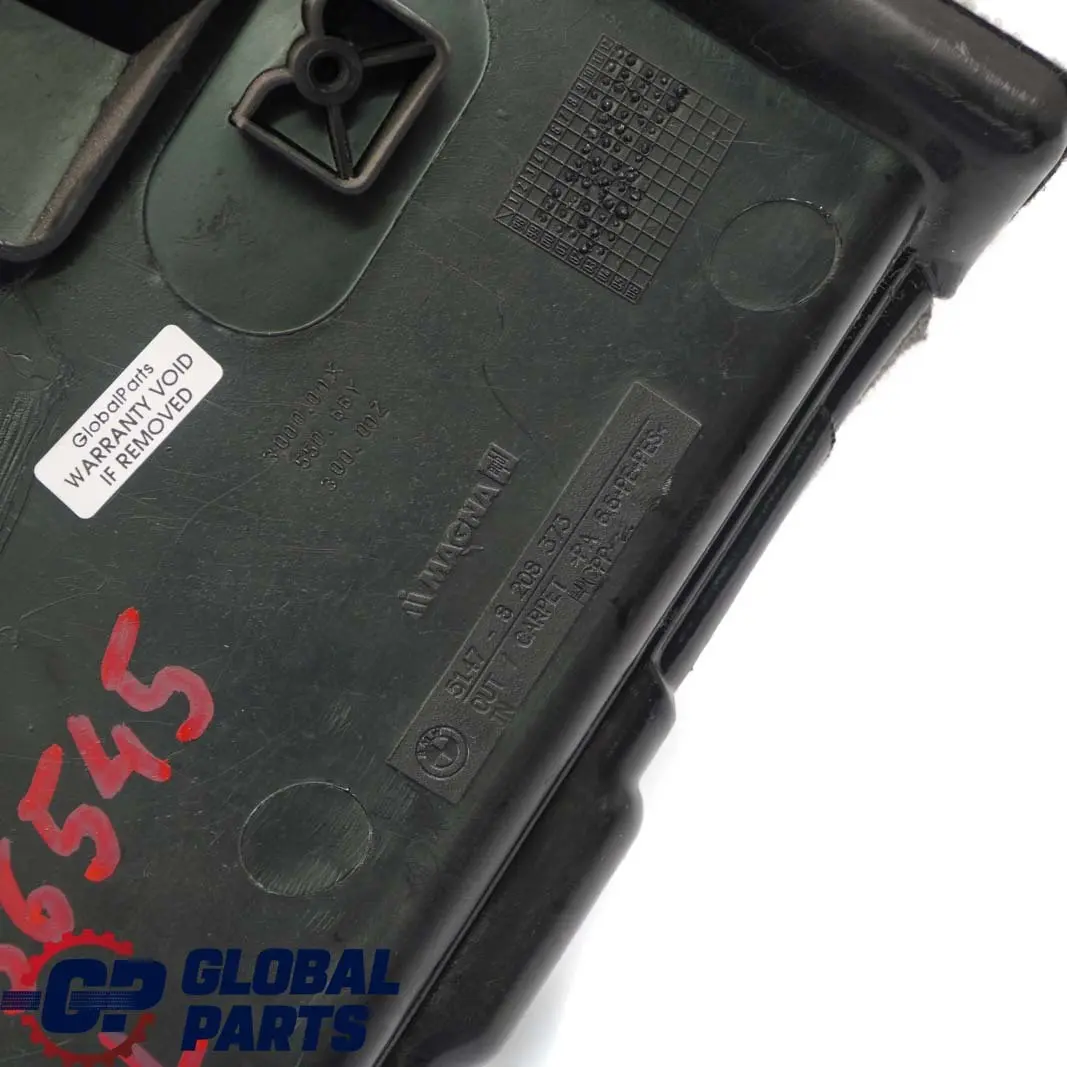 BMW 3 E46 Touring Boot Trunk Lateral Left N/S Trim Panel Grey - SKU 8256545 - Part number 8256545