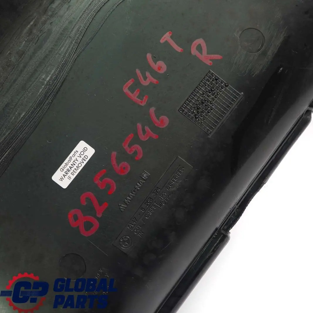 BMW 3 E46 Touring Boot Trunk Lateral Right O/S Trim Panel Grey - SKU 8256546 - Part number 8256546