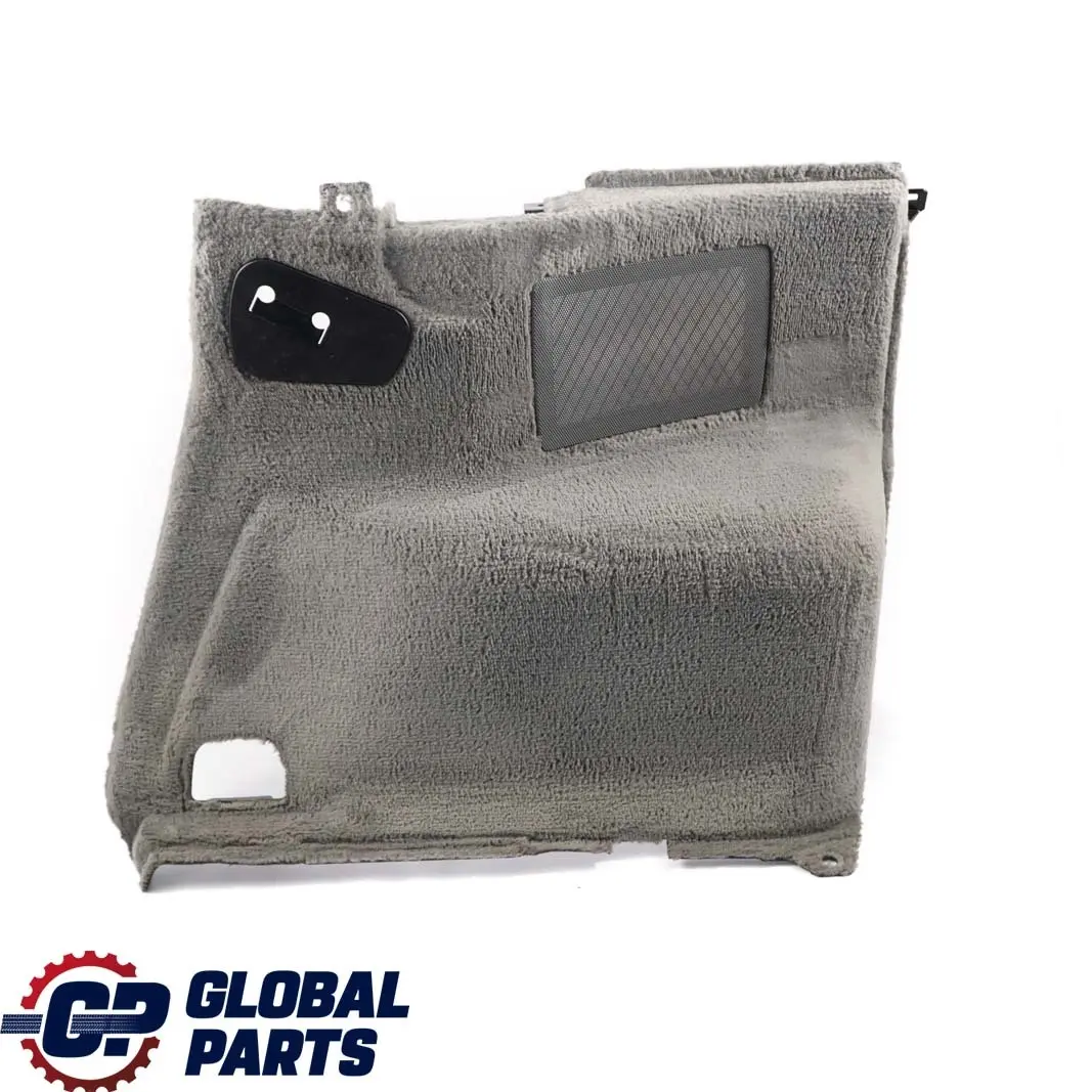 BMW E46 Touring Baule Stivale Laterale Destro Trim Panel Grigio - SKU 8256546 - Numero di parte 8256546