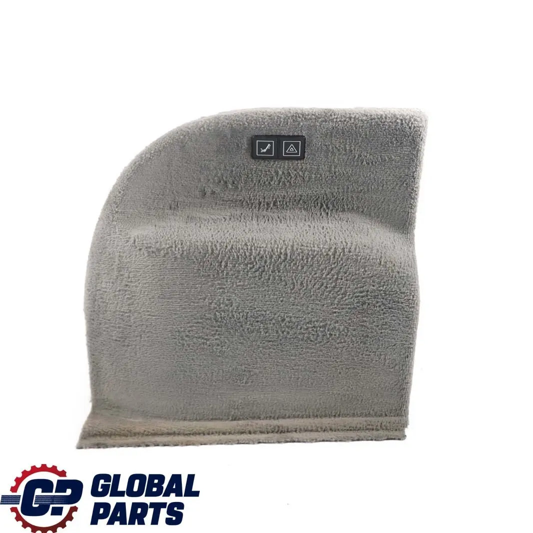 Baule Laterale Sinistro Trim Panel Grigio per BMW E46 Touring con numero di parte 8256553 BMW E46 Touring Baule Laterale Sinistro Trim Panel Grigio - SKU 8256553 - Numero di parte 8256553