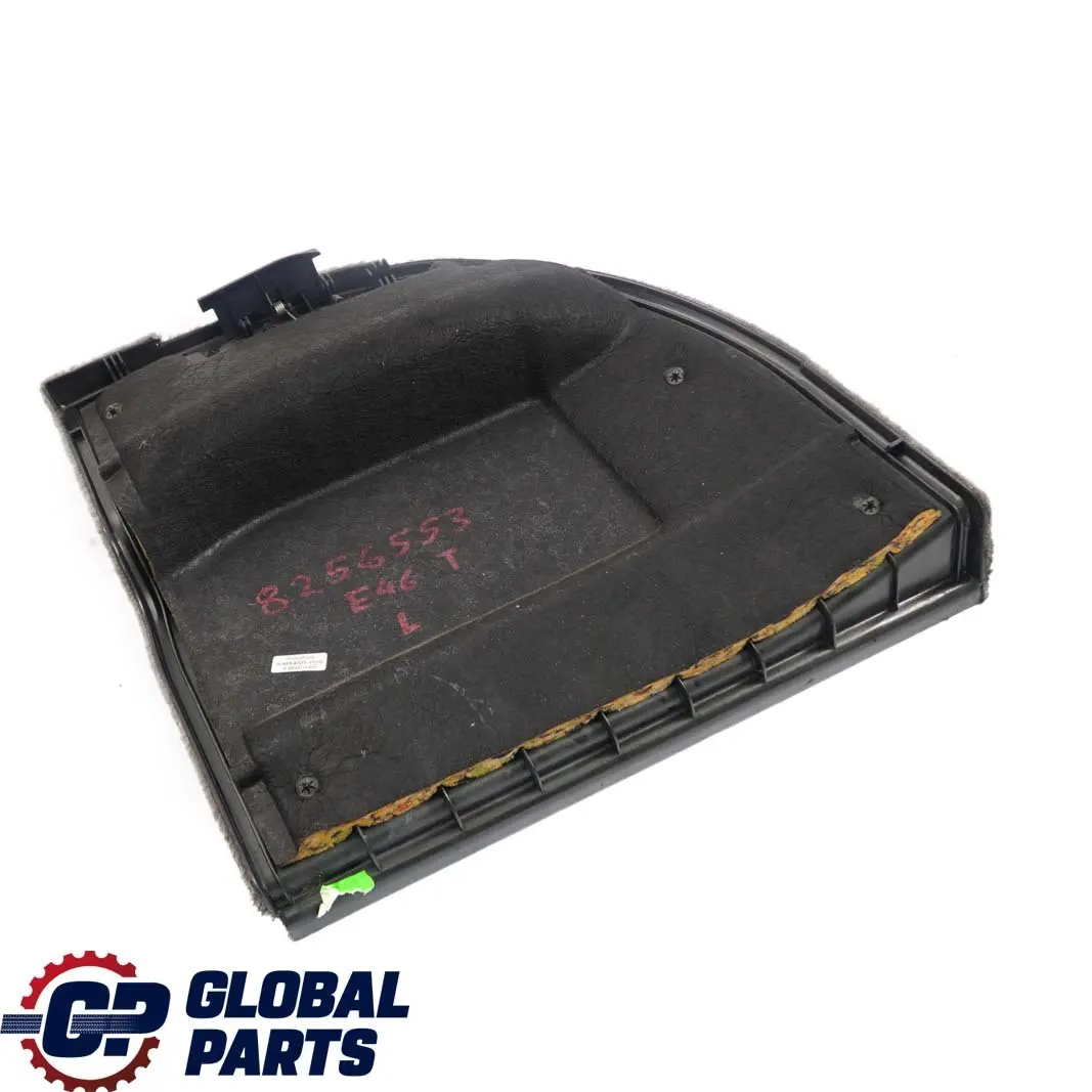 BMW 3 E46 Touring Boot Trunk Lateral Left N/S Trim Panel Grey - SKU 8256553 - Part number 8256553