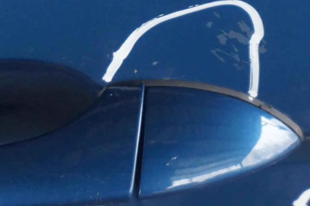 BMW X5 Series E53 Door Front Left N/S Topasblau Topaz Blue Metallic - 364 - SKU 8256823-TPB1 - Part number 8256823