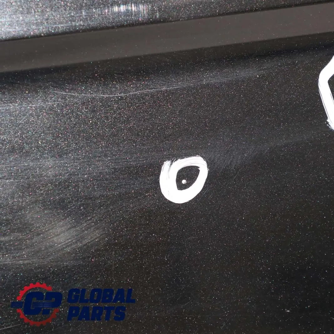 BMW X5 er E53 Tür Hinten Links Black Sapphire Schwarz Metallic - 475 - SKU 8256827-BS2 - Teilenummer 8256827