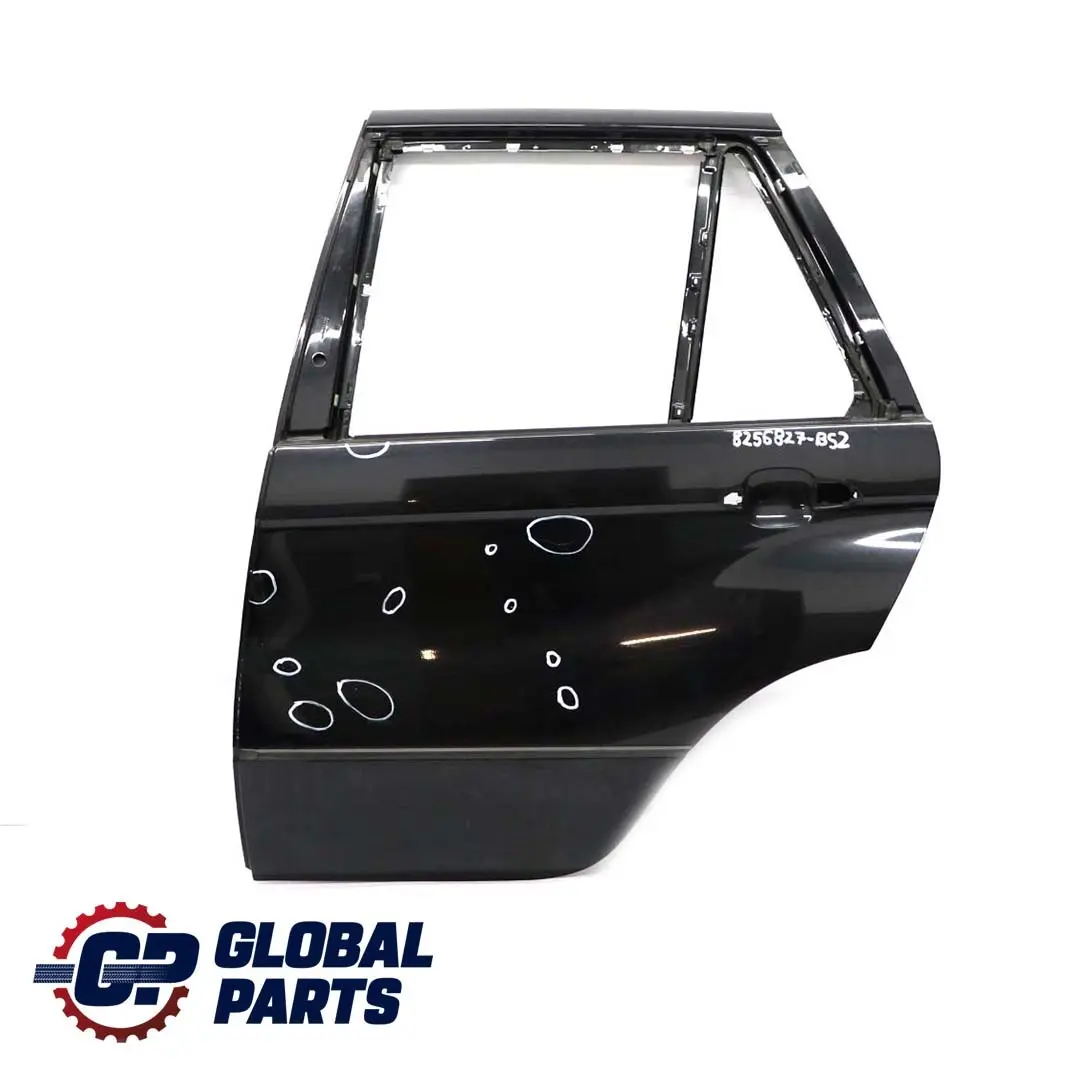 Tür Hinten Links Black Sapphire Schwarz Metallic - 475 für BMW X5 er E53 mit Teilenummer 8256827 BMW X5 er E53 Tür Hinten Links Black Sapphire Schwarz Metallic - 475 - SKU 8256827-BS2 - Teilenummer 8256827